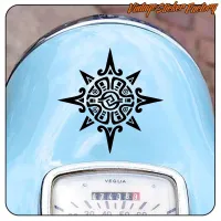 MAYA -SONNE AUFKLEBER. KAUFEN SIE VINYLAUFKLEBER.