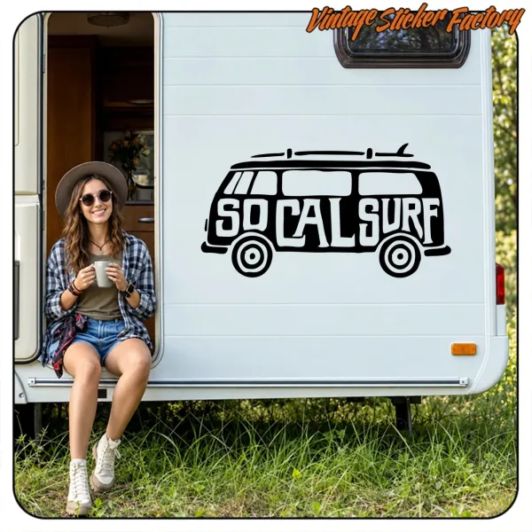 AUTOCOLLANT SOCAL SURF. ACHETEZ DES AUTOCOLLANTS EN VINYLE.