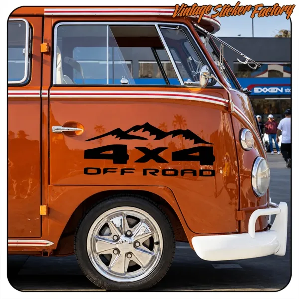 Pegatina 4X4 OFF ROAD. Comprar pegatinas.