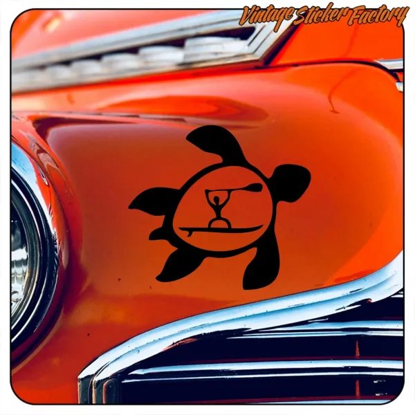 STAND UP PADEL TURTLE STICKER. BUY VINYL STICKERS.