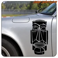 TIKI -5 STICKER. BUY VINYL STICKERS.