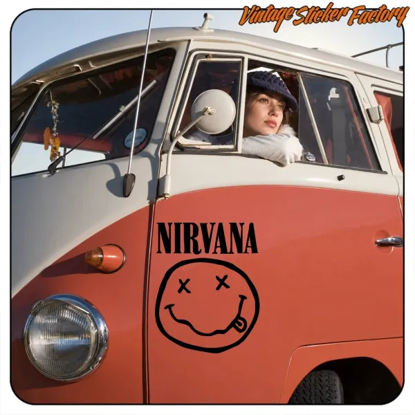 Pegatina NIRVANA. Comprar pegatinas.