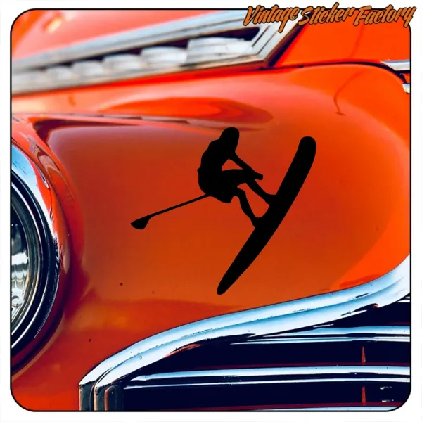 SUP Paddleboarding Sticker in Cut Vinyl