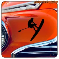 Pegatina SUP Paddle Surf en vinilo de corte
