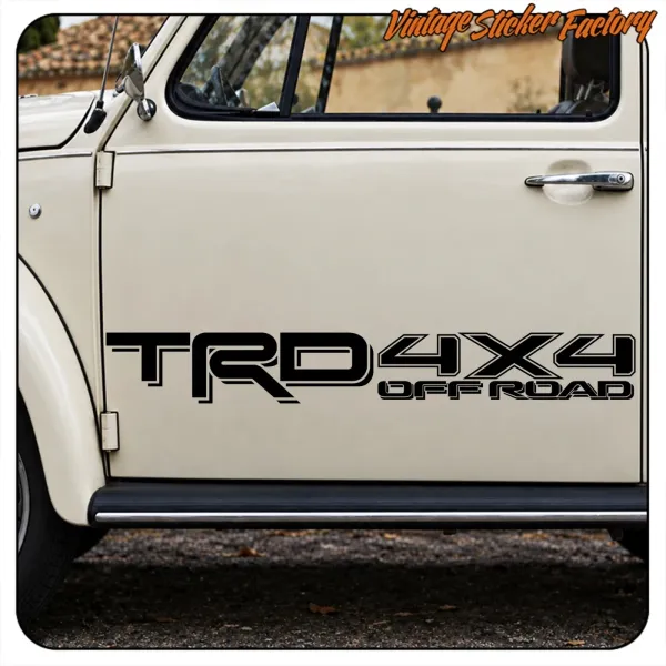 TRD 4X4 STICKER. BUY VINYL STICKERS.