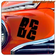AUTOCOLLANT AC-DC 3. ACHETEZ DES AUTOCOLLANTS EN VINYLE.