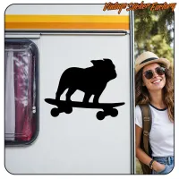Pegatina PUG SKATE. Comprar pegatinas.