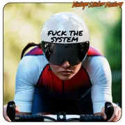 FUCK THE SYSTEM AUFKLEBER. KAUFEN SIE VINYLAUFKLEBER.