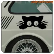 Autocollant chat en vinyle | Vintage Sticker Factory