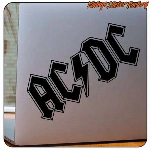 AUTOCOLLANT AC-DC 2. ACHETEZ DES AUTOCOLLANTS EN VINYLE.