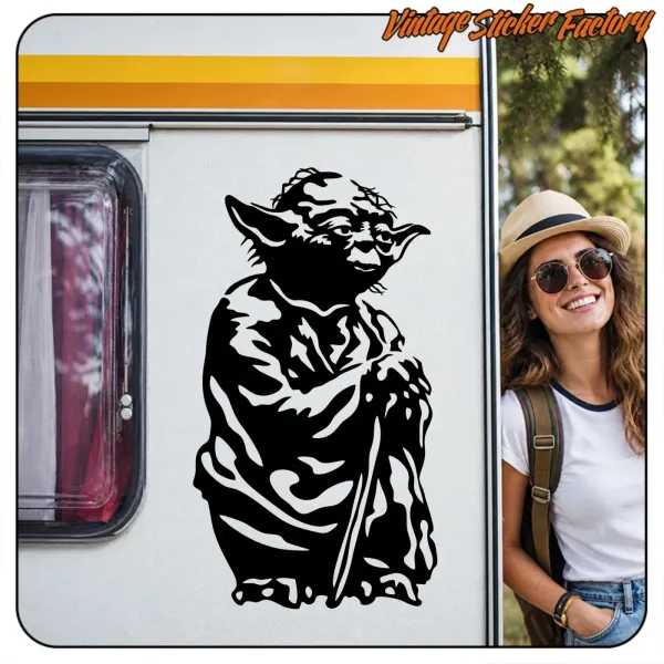 AUTOCOLLANT YODA -5. ACHETEZ DES AUTOCOLLANTS EN VINYLE.