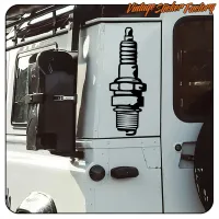 AUTOCOLLANT BOUGIE D'ALLUMAGE. ACHETEZ DES AUTOCOLLANTS EN VINYLE.