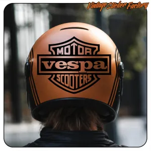 MOTOR VESPA SCOOTERS AUFKLEBER. KAUFEN SIE VINYLAUFKLEBER.
