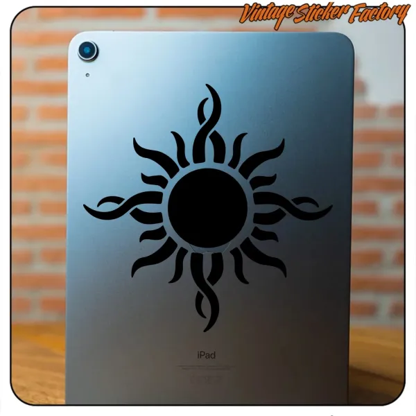 TRIBAL SUN -5 STICKER. BUY VINYL STICKERS.