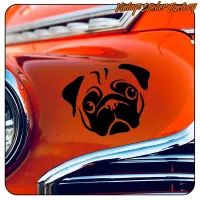 PUG STICKER. BUY VINYL STICKERS.