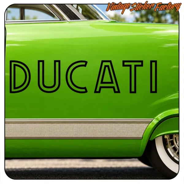 Pegatina DUCATI. Comprar pegatinas.