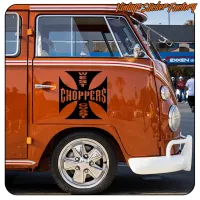 WEST COAST CHOPPERS AUFKLEBER. KAUFEN SIE VINYLAUFKLEBER.