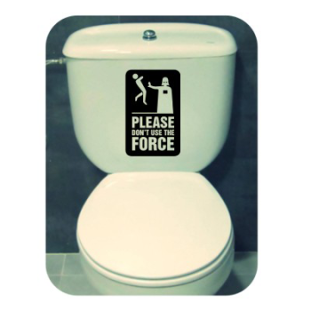 Sticker Don t Use The Force