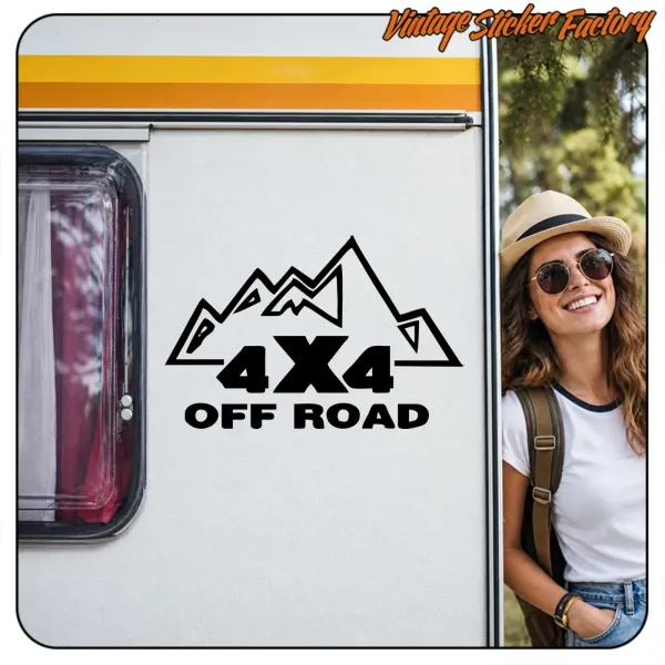 AUTOCOLLANT 4X4 OFF ROAD 7. ACHETEZ DES AUTOCOLLANTS EN VINYLE.