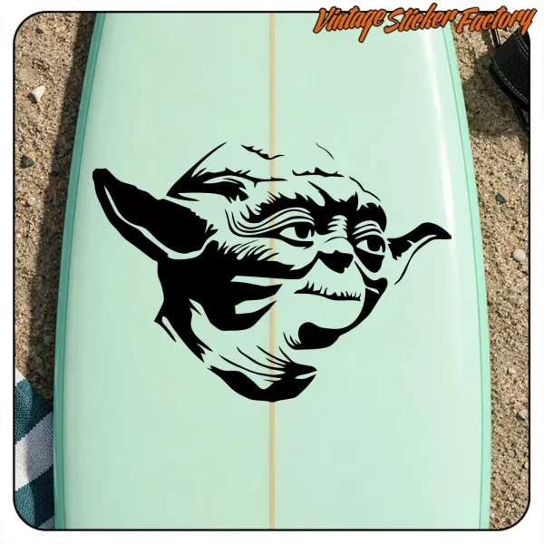 YODA -6 STICKER. BUY VINYL STICKERS.
