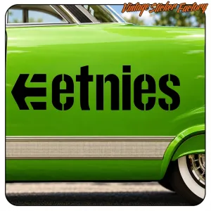 ETNIES AUFKLEBER. KAUFEN SIE VINYLAUFKLEBER.