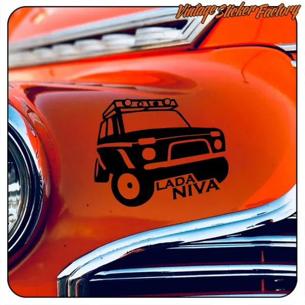 LADA NIVA STICKER. BUY VINYL STICKERS.