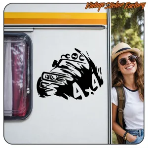 Pegatina 4X4. Comprar pegatinas.