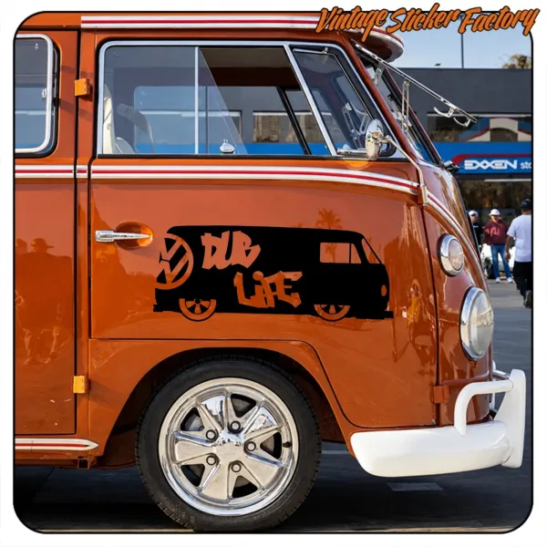 DUB LIFE AUFKLEBER. KAUFEN SIE VINYLAUFKLEBER.