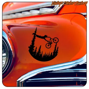AUTOCOLLANT BMX SAUT. ACHETEZ DES AUTOCOLLANTS EN VINYLE.