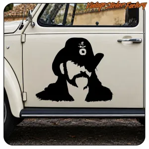 MOTORHEAD LEMMY AUFKLEBER. KAUFEN SIE VINYLAUFKLEBER.