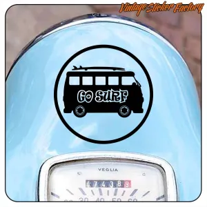 Pegatina GO SURF T1. Comprar pegatinas.