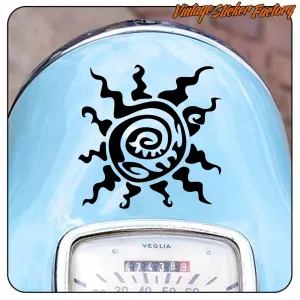 Pegatina SOL TRIBAL. Comprar pegatinas.