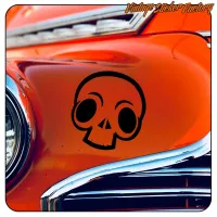 SKULL 1 STICKER. BUY VINYL STICKERS.