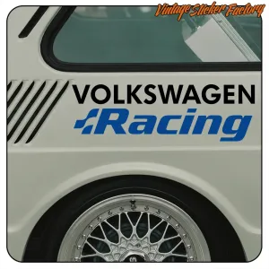 Volkswagen Racing Aufkleber Modell 1 kaufen | Vinyl für VW Auto