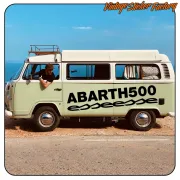 AUTOCOLLANT ABARTH 500 - ESSESSES. ACHETEZ DES AUTOCOLLANTS EN VINYLE.