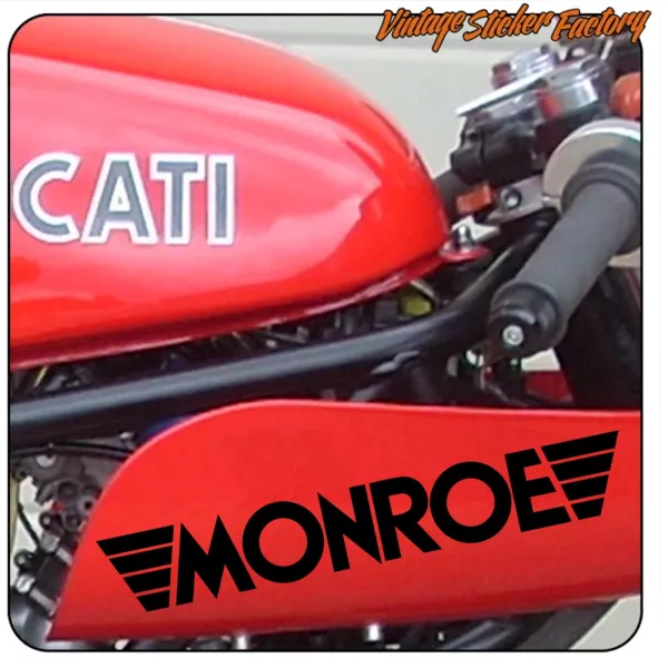 Monroe Logo Aufkleber Modell 2 kaufen | Vinyl für Auto, Werkstatt oder Garage
