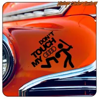 DON´T TOUCH MY AUDI STICKER. BUY VINYL STICKERS.