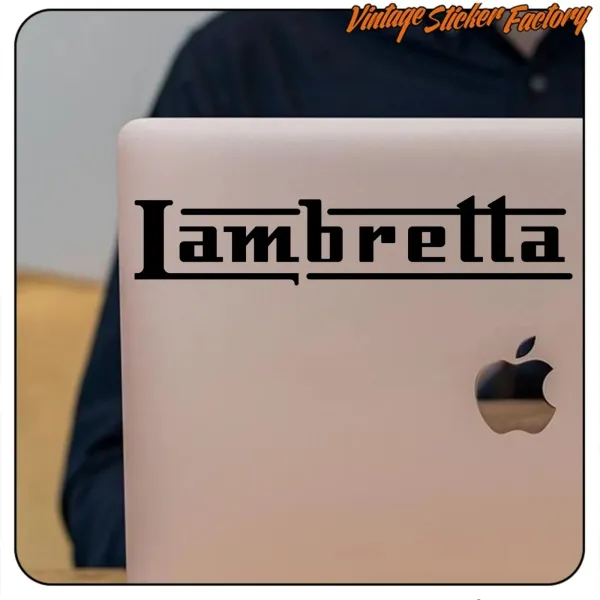 AUTOCOLLANT LAMBRETTA - 4. ACHETEZ DES AUTOCOLLANTS EN VINYLE.