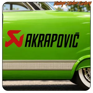 AUTOCOLLANT AKRAPOVIC - 2. ACHETEZ DES AUTOCOLLANTS EN VINYLE.