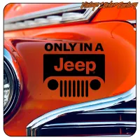 Pegatina ONLY IN A JEEP - 2. Comprar pegatinas.