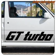 GT TURBO AUFKLEBER. KAUFEN SIE VINYLAUFKLEBER.