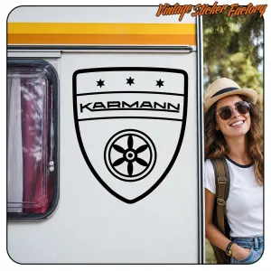 Pegatina logo Karmann | Vinilo para coche clásico Volkswagen