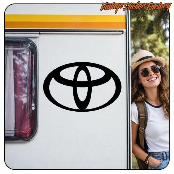 Pegatina TOYOTA. Comprar pegatinas.