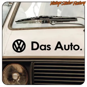 Autocollant VW Das Auto | Vinyle pour voiture Volkswagen