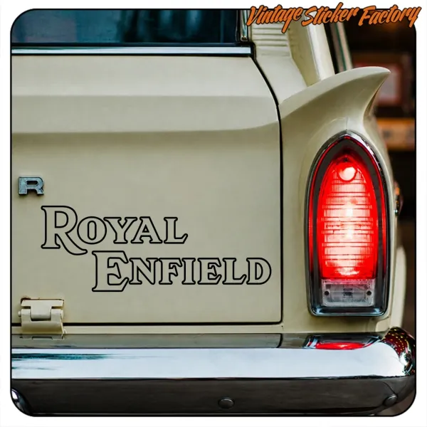 Pegatina ROYAL ENFIELD. Comprar pegatinas.