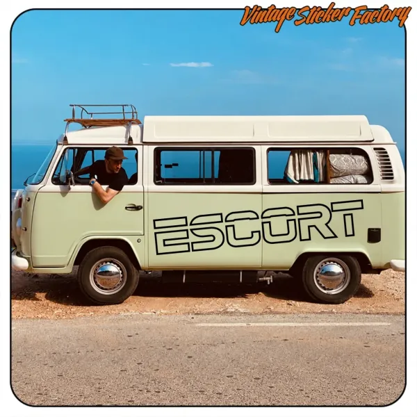 ESCORT AUFKLEBER. KAUFEN SIE VINYLAUFKLEBER.