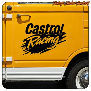 CASTROL RACING STICKER. BUY VINYL STICKERS.