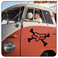 FOX BONES AUFKLEBER. KAUFEN SIE VINYLAUFKLEBER.