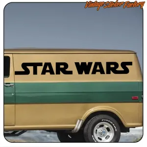 STAR WARS -LOGO AUFKLEBER. KAUFEN SIE VINYLAUFKLEBER.