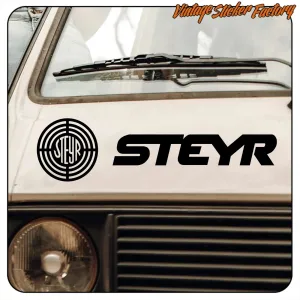 AUTOCOLLANT STEYR. ACHETEZ DES AUTOCOLLANTS EN VINYLE.